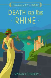 Book Cover for Death on the Rhine by Vivian Conroy