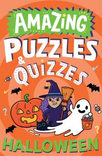 Book Cover for Amazing Halloween Puzzles and Quizzes by Caroline Rowlands