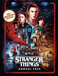 Book Cover for Stranger Things Annual 2026 by Malcolm Mackenzie, Netflix