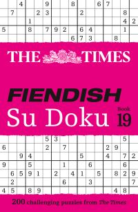 Book Cover for The Times Fiendish Su Doku Book 19 by The Times Mind Games