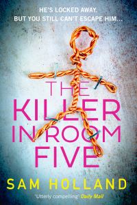Book Cover for The Killer in Room Five by Sam Holland