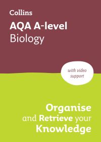 Book Cover for AQA A Level Biology Organise and Retrieve Your Knowledge by Collins A level