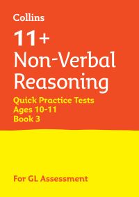 Book Cover for 11+ Non-Verbal Reasoning Quick Practice Tests Age 10-11 (Year 6) Book 3 by Collins 11+