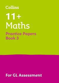 Book Cover for 11+ Maths Practice Papers Book 3 by Collins 11+