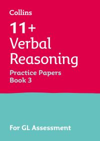 Book Cover for 11+ Verbal Reasoning Practice Papers Book 3 by Collins 11+