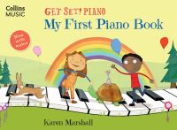 Book Cover for My First Piano Book by Karen Marshall