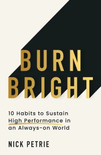 Book Cover for Burn Bright by Nick Petrie
