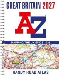 Book Cover for A -Z Great Britain Handy Road Atlas 2027 (A5 Spiral) by AZ Maps