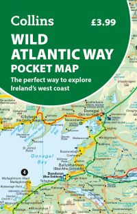 Book Cover for Wild Atlantic Way Pocket Map by Collins Maps
