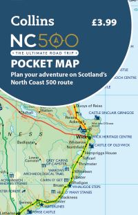 Book Cover for NC500 Pocket Map by Collins Maps
