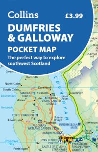 Book Cover for Dumfries & Galloway Pocket Map by Collins Maps