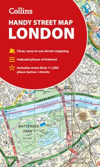 Book Cover for Collins London Handy Street Map by Collins Maps