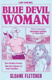 Book Cover for Blue Devil Woman by Sloane Fletcher