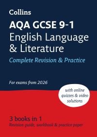 Book Cover for AQA GCSE 9-1 English Language and Literature Complete Revision & Practice by Collins GCSE