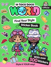 Book Cover for Toca Boca Find Your Style Sticker Book by Toca Boca