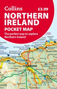 Book Cover for Northern Ireland Pocket Map by Collins Maps