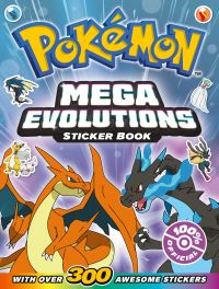 Book Cover for Pokémon Mega Evolutions Sticker Book by Pokémon