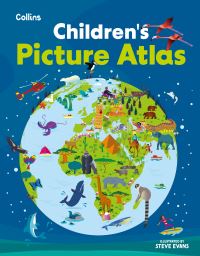 Book Cover for Collins Children's Picture Atlas by Steve Evans