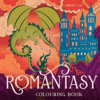 Book Cover for Romantasy Colouring Book by Chrissy Lau