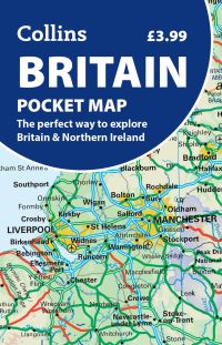 Book Cover for Britain Pocket Map by Collins Maps