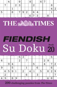 Book Cover for The Times Fiendish Su Doku Book 20 by The Times Mind Games