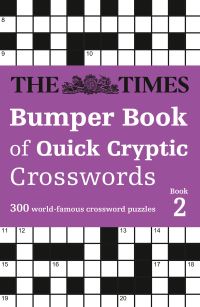 Book Cover for The Times Bumper Book of Quick Cryptic Crosswords Book 2 by The Times Mind Games