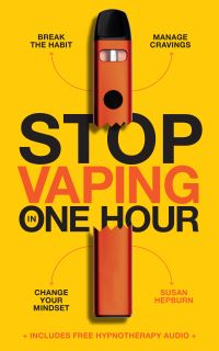 Book Cover for Stop Vaping in One Hour by Susan Hepburn