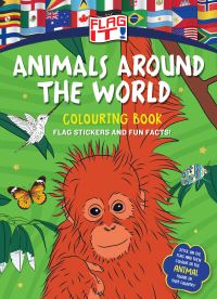 Book Cover for Flag It! Animals Around the World Colouring Book by HarperCollins Childrens Books