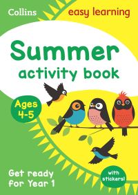 Book Cover for Reception to Year 1 Summer Activity Book With Stickers by 