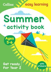 Book Cover for Year 1 to Year 2 Summer Activity Book With Stickers by Collins Easy Learning