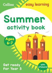 Book Cover for Year 2 to Year 3 Summer Activity Book With Stickers by 