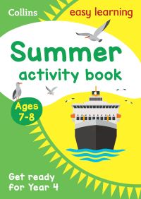Book Cover for Year 3 to Year 4 Summer Activity Book by Collins Easy Learning