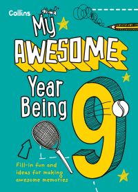 Book Cover for My Awesome Year Being 9 by Kia Marie Hunt, Collins Kids