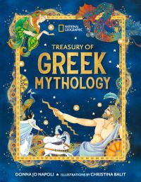 Book Cover for Treasury of Greek Mythology by Donna Jo Napoli