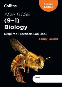 Book Cover for AQA GCSE Biology (9-1) Required Practicals Lab Book by Emily Quinn