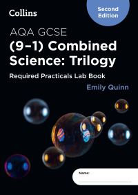 Book Cover for AQA GCSE Combined Science (9-1) Required Practicals Lab Book by Emily Quinn