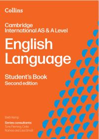 Book Cover for Cambridge International AS & A Level English Language Student's Book by Beth Kemp