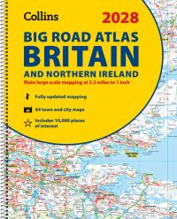 Book Cover for 2028 Collins Big Road Atlas Britain and Northern Ireland by Collins Maps