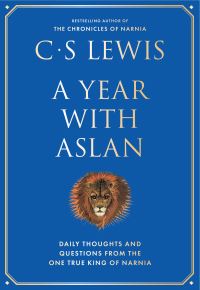 Book Cover for A Year With Aslan by C S Lewis