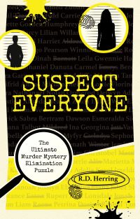Book Cover for Suspect Everyone by RD Herring