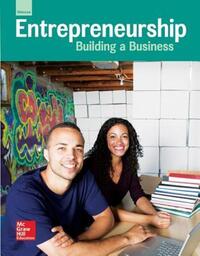 Book Cover for Glencoe Entrepreneurship by McGrawHill