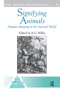 Book Cover for Signifying Animals by Roy Willis