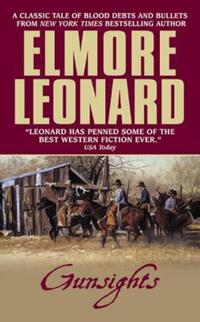 Book Cover for Gunsights by Elmore Leonard