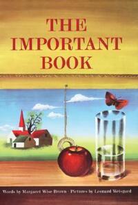 Book Cover for The Important Book by Margaret Wise Brown