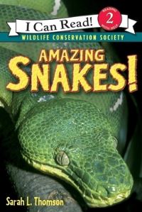 Book Cover for Amazing Snakes! by Sarah L Thomson