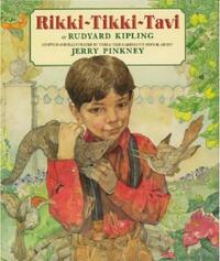 Book Cover for Rikki-Tikki-Tavi by Rudyard Kipling, Jerry Pinkney