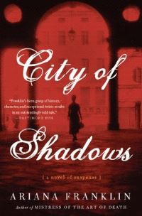 Book Cover for City of Shadows by Ariana Franklin