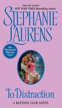 Book Cover for To Distraction by Stephanie Laurens, Copyright Paperback Collection Library of Congress