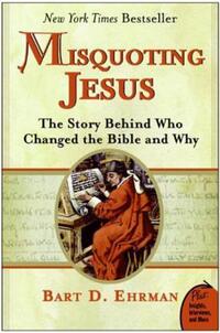 Book Cover for Misquoting Jesus by Bart D Ehrman