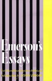 Book Cover for Emerson's Essays by Ted Hughes